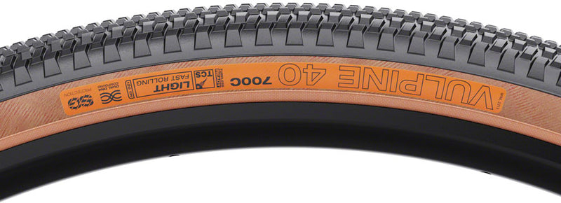 Load image into Gallery viewer, WTB Vulpine Tire - 700 x 40 TCS Tubeless Folding BLK/Tan Light/Fast Rolling Dual DNA SG