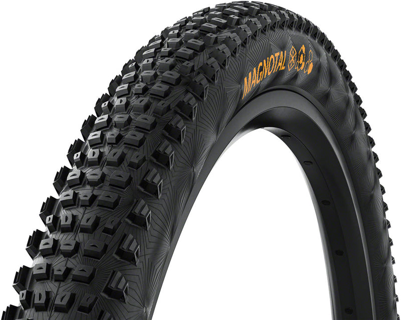 Load image into Gallery viewer, Continental Magnotal Tire - 29 x 2.60 Tubeless Folding BLK Soft Trail Casing E25