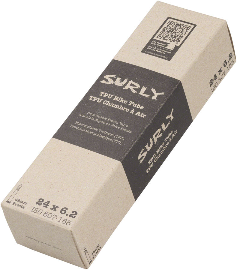 Load image into Gallery viewer, Surly TPU Tube - 24 x 6.2 48mm Presta Valve