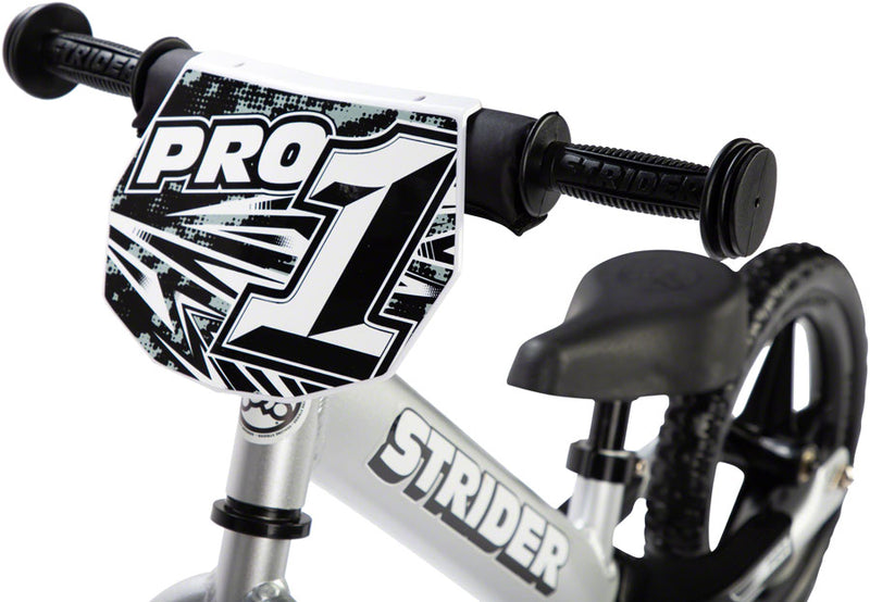Load image into Gallery viewer, Strider 12 Pro Kids Balance Bike: Silver