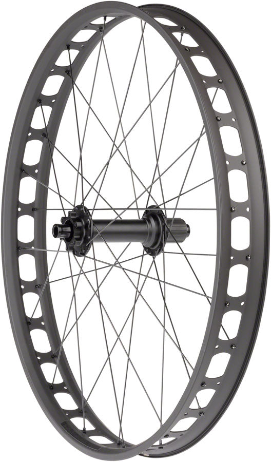 Load image into Gallery viewer, Quality Wheels Blizzerk Rear Wheel - 27.5" 12 x 197mm 6-Bolt HG 11 MTN BLK 32H