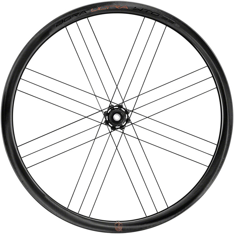 Load image into Gallery viewer, Campagnolo Bora Ultra WTO 33 Front Wheel - 700c 12 x 100mm Center-Lock 2-Way Fit Gray