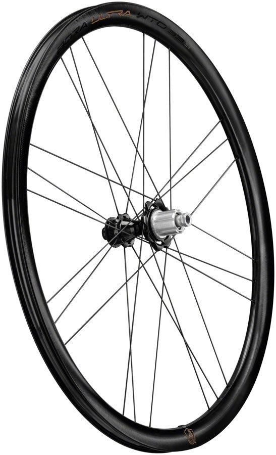Load image into Gallery viewer, Campagnolo Bora Ultra WTO 33 Rear Wheel - 700c 12 x 142mm Center-Lock N3W 2-Way Fit Gray