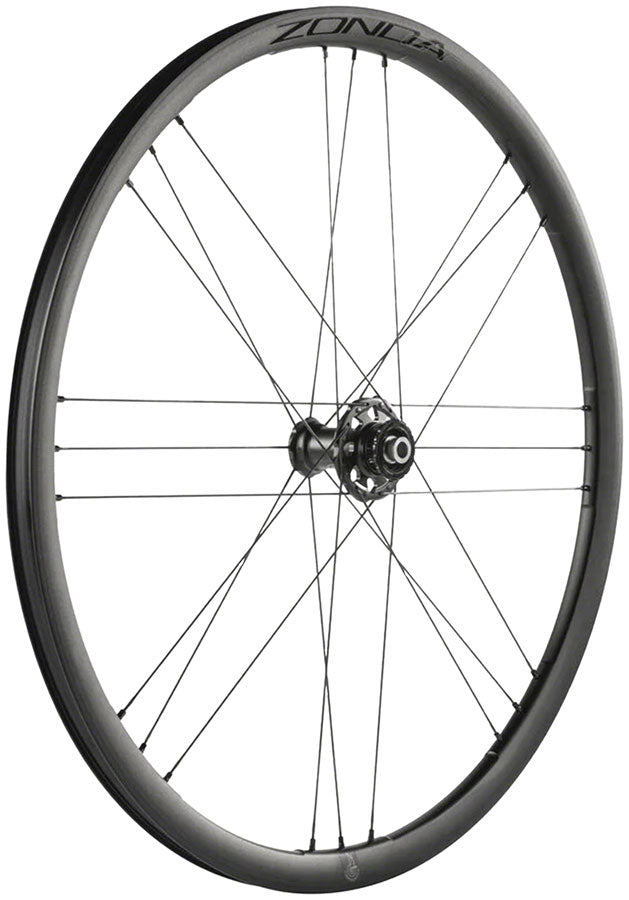 Load image into Gallery viewer, Campagnolo Zonda GT Front Wheel - 700c 12 x 100mm Center-Lock 2-Way Fit BLK