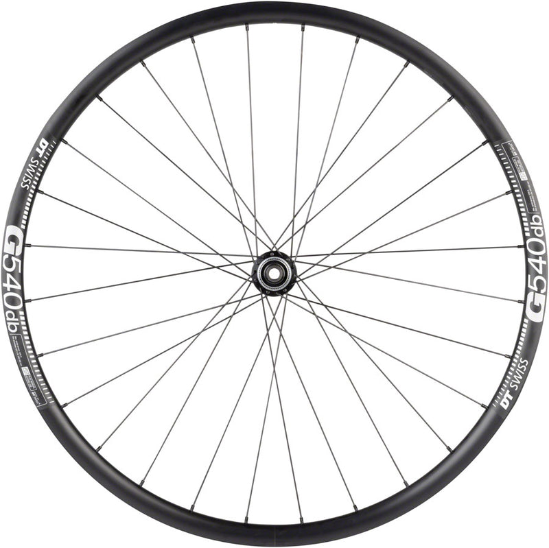 Load image into Gallery viewer, Quality Wheels Tiagra/G540 Rear Wheel - 700c 12 x 142mm Center-Lock HG 11 MTN BLK 28H