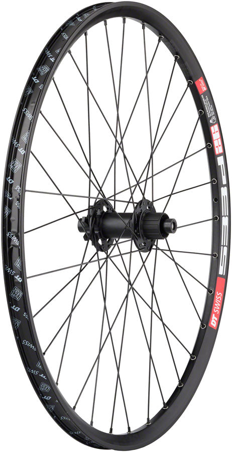 Load image into Gallery viewer, Quality Wheels Bear Pawls / DT Swiss E593 Rear Wheel - 26" 10 x 135mm Bolt-On 6-Bolt 13T Single-Speed BLK 32H