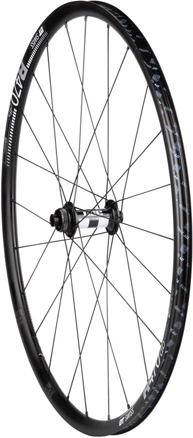 Load image into Gallery viewer, Quality Wheels DT 350/DT R470db Front Wheel - 700 12 x 100mm Center-Lock BLK 24H