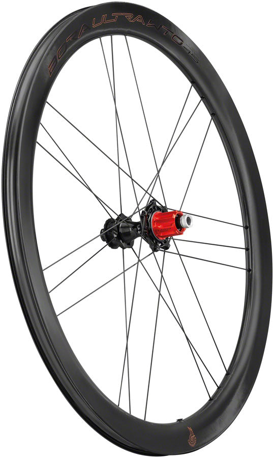 Load image into Gallery viewer, Campagnolo BORA Ultra WTO 45 C23 Rear Wheel - 700c 12 x 142mm Center-Lock N3W 2-Way Fit Carbon