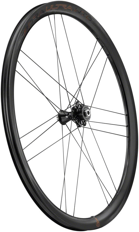 Load image into Gallery viewer, Campagnolo Bora Ultra WTO 35 C23 Front Wheel - 700c 12 x 100mm Center-Lock 2-Way Fit Carbon