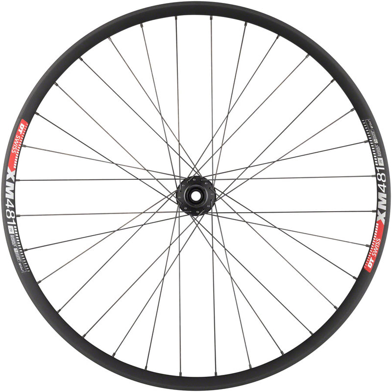 Load image into Gallery viewer, Quality Wheels DT 350/DT XM481 Front Wheel - 29" 15 x 110mm 6-Bolt Black