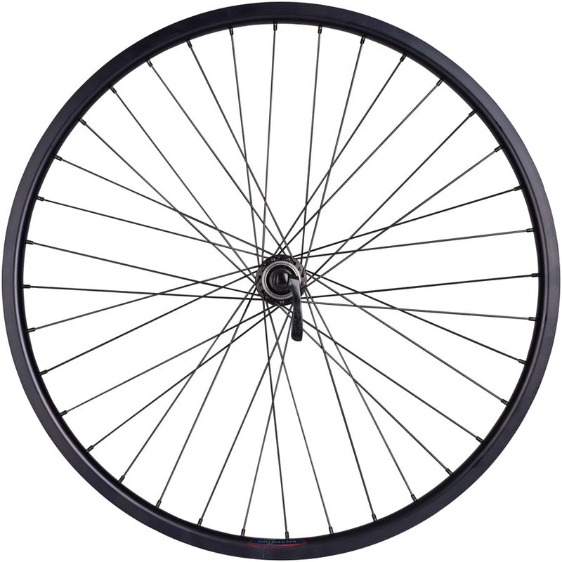 Load image into Gallery viewer, Quality Wheels Value HD Series Disc Front Wheel - 26" QR x 100mm Center-Lock BLK 36H