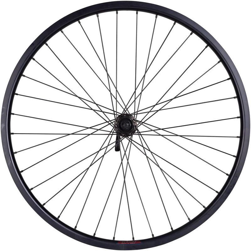 Load image into Gallery viewer, Quality Wheels Value HD Series Disc Rear Wheel - 26" QR x 135mm Center-Lock HG 10 BLK 32H
