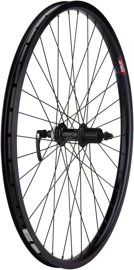 Load image into Gallery viewer, Quality Wheels Value HD Series Disc Rear Wheel - 650b QR x 135mm Center-Lock HG 10 BLK 36H