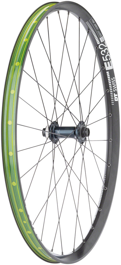 Load image into Gallery viewer, Quality Wheels Shimano SLX/DT E532 Front Wheel - 27.5" 15 x 110mm Center-Lock BLK 28H