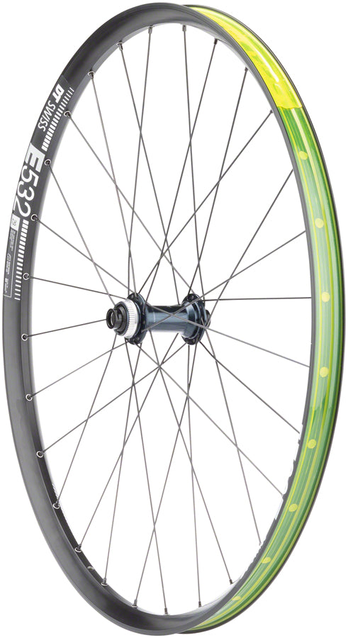 Load image into Gallery viewer, Quality Wheels Shimano SLX/DT E532 Front Wheel - 29" 15 x 110mm Center-Lock BLK 28H