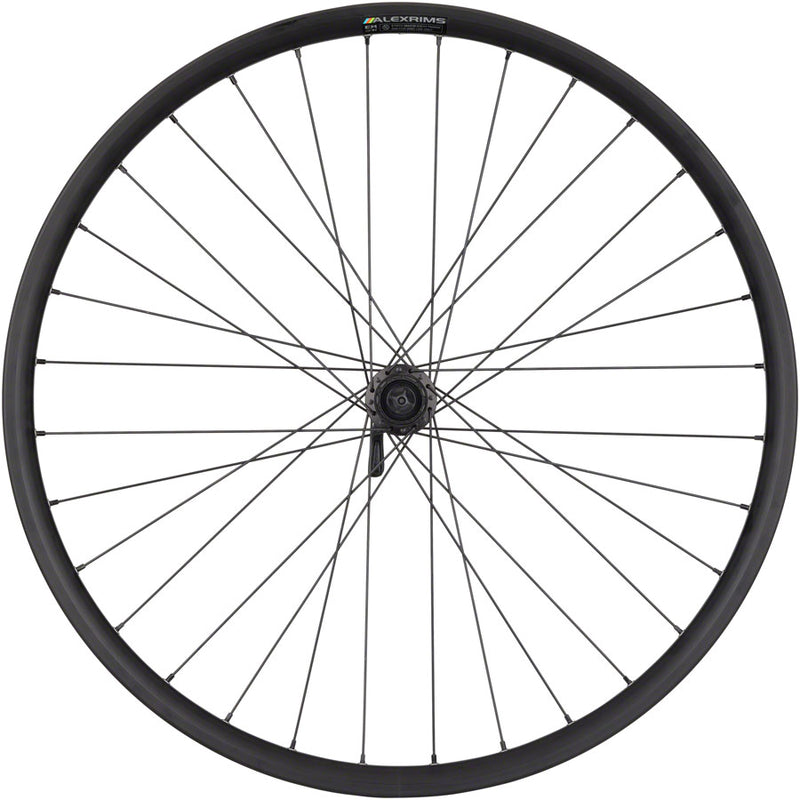 Load image into Gallery viewer, Quality Wheels Shimano Deore / Alex EM30 Disc Rear Wheel - 27.5" QR x 135mm Center-Lock HG 11 MTN BLK 32H