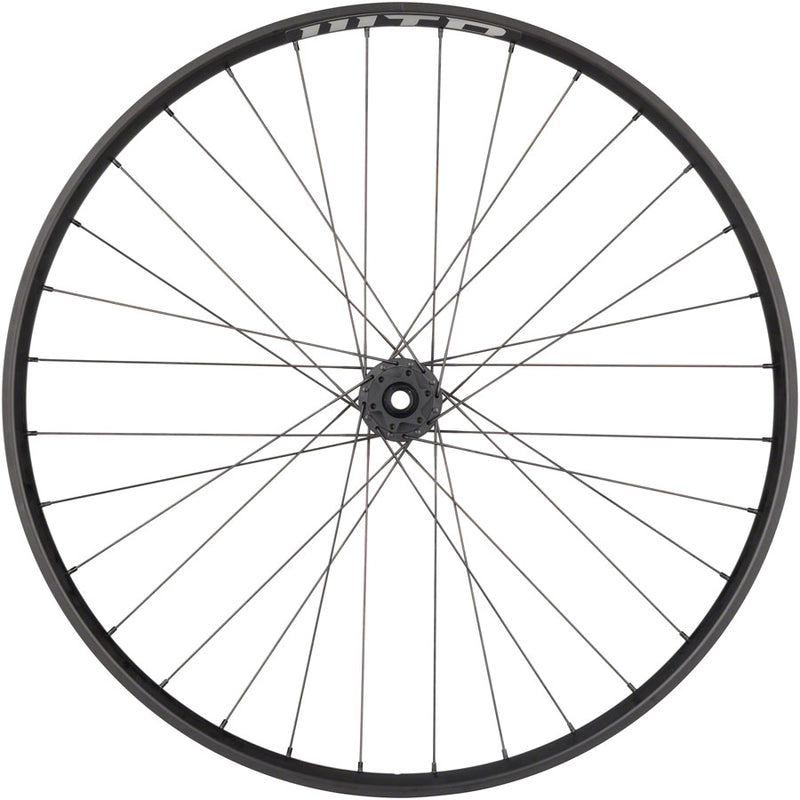 Load image into Gallery viewer, Quality Wheels DT 370 / WTB KOM Trail i30 Front Wheel - 29" 15 x 110mm 6-Bolt BLK 32H