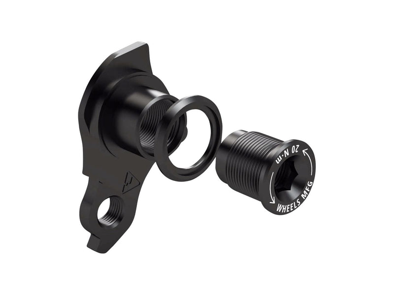 Load image into Gallery viewer, Wheels Manufacturing Universal Derailleur Hanger - 404-02 For Frames designed to accept SRAM UDH BLK