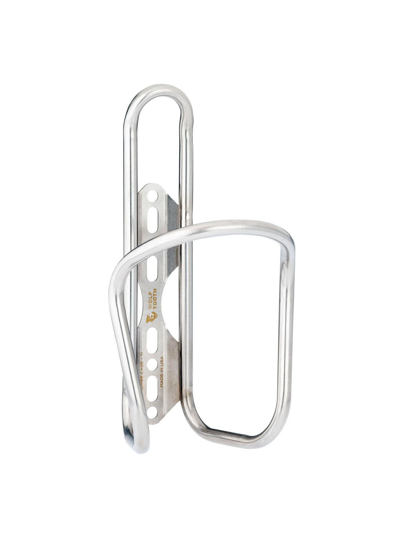 Load image into Gallery viewer, Wolf Tooth Morse Bottle Cage - Titanium Silver