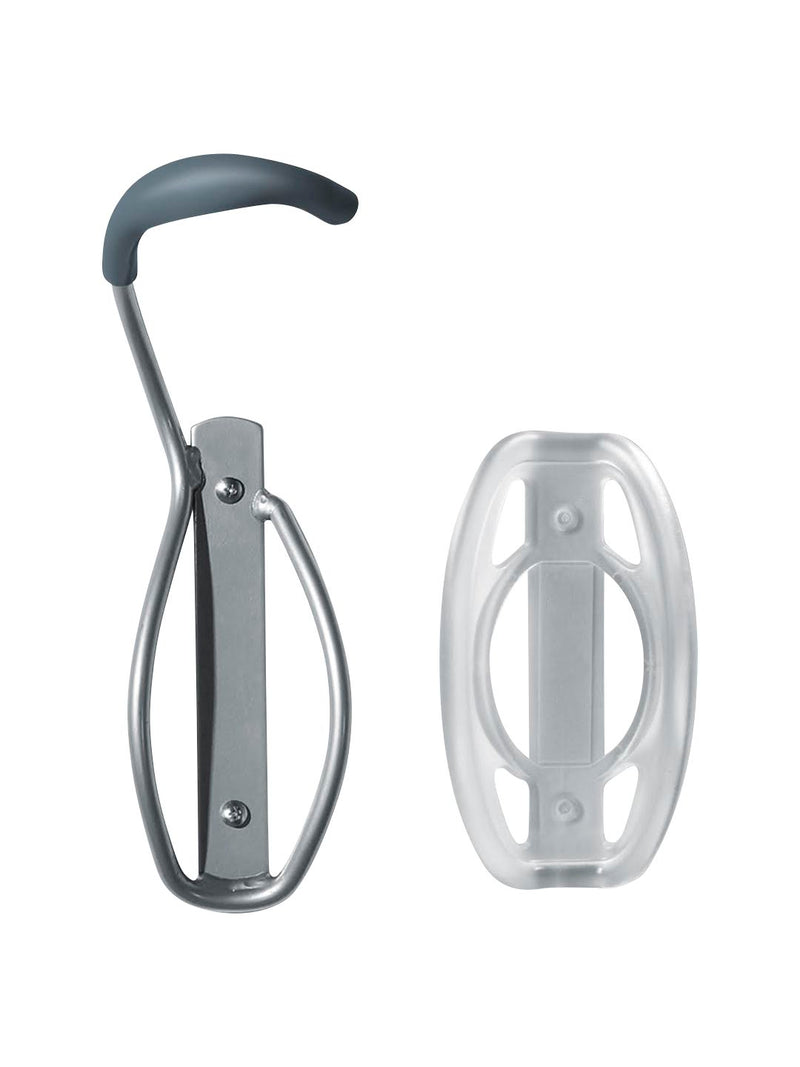 Load image into Gallery viewer, Delta Single Bike Wall Mount Rack with Tire Tray: Holds One Bike Gray
