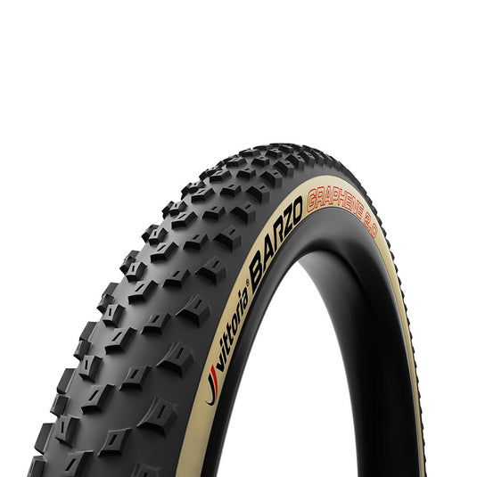 Vittoria Barzo Tire - 29 x 2.35 Tubeless Folding BLK/Tan 4C Race Graphene G2.0