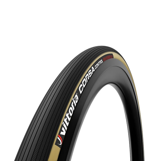 Vittoria Corsa Pro Control Tire - 700 x 28 Tubeless Folding BLK/Cotton Tan Race Graphene G2.0