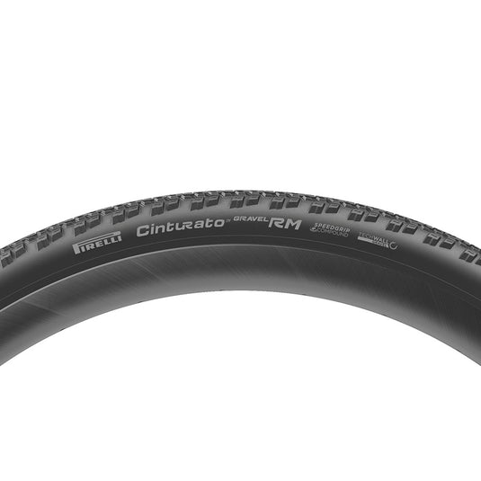 Pirelli Cinturato Gravel RM Tire - 700 x 40 Tubeless Folding BLK SpeedGrip TechWALL Gravel Performance