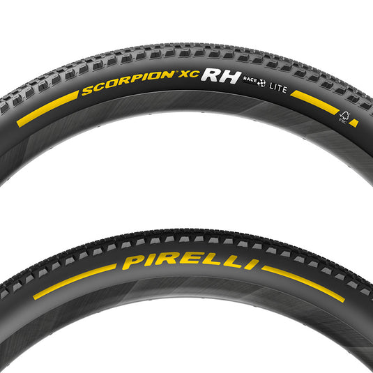 Pirelli Scorpion Race XC RH Mountain Tire 29x2.4 Folding Tubeless Ready Race XC Compound Lite 120TPI Team Edition