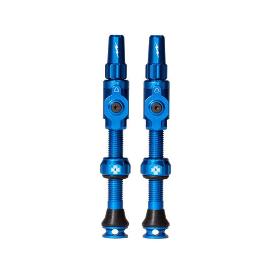 Muc-Off Big Bore Lite Tubeless Valve Stems - Large 45mm -Blue