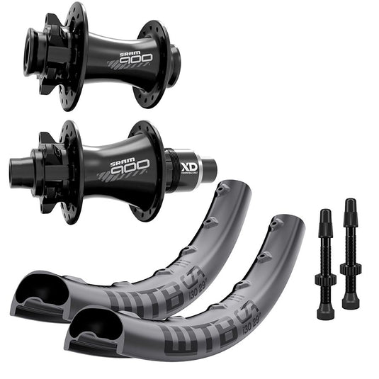 Wheel Shop WTB CZR i30 Carbon / SRAM 900 Wheel Front and Rear 29'' / 622 Holes: 32 F: 15x110mm R: 12x148mm Disc IS 6-bolt SRAM XD Pair