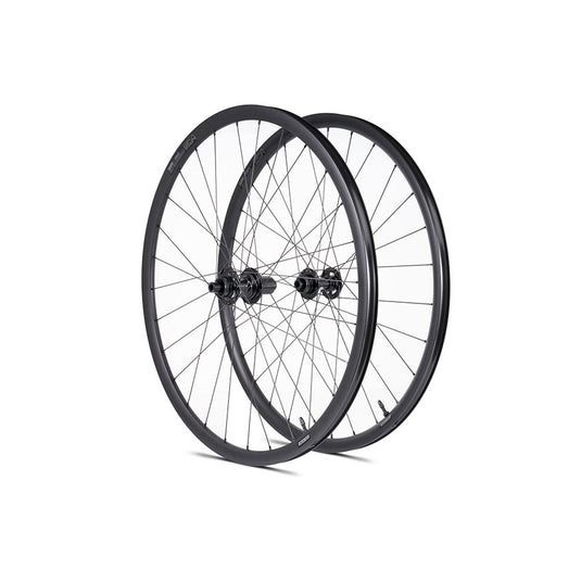 Seido Sinus Wheel Pair 700C / 622 Holes: 28 12mm TA F: 100mm R: 142mm Disc Center Lock Pair