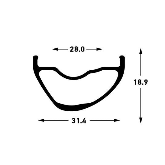 Stan's Arch MK4 Rim - 26 Disc Black 32H