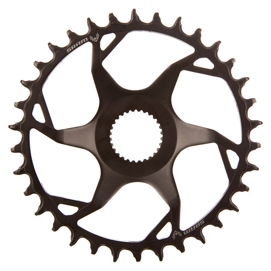 SRAM Bosch DU38 T-Type Chainring Teeth: 34 Speed: 12 BCD: Direct Mount Bosch DU38 Black