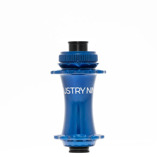 Industry Nine Solix M Classic Front Disc Hub Front 28H 15mm TA 110mm Boost Blue