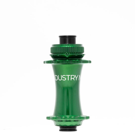 Industry Nine Solix M Classic Front Disc Hub Front 28H 15mm TA 110mm Boost Green