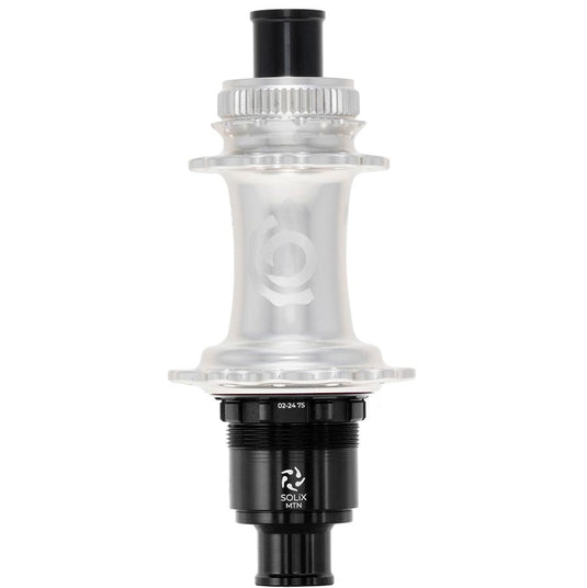 Industry Nine Solix M Classic Rear MS Disc Hub Rear 28H 12mm TA 148mm Shimano Micro Spline Silver