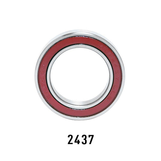 Wheels Manufacturing Angular Contact Sealed Cartridge Bearing MR 2437 24x37x7mm Steel