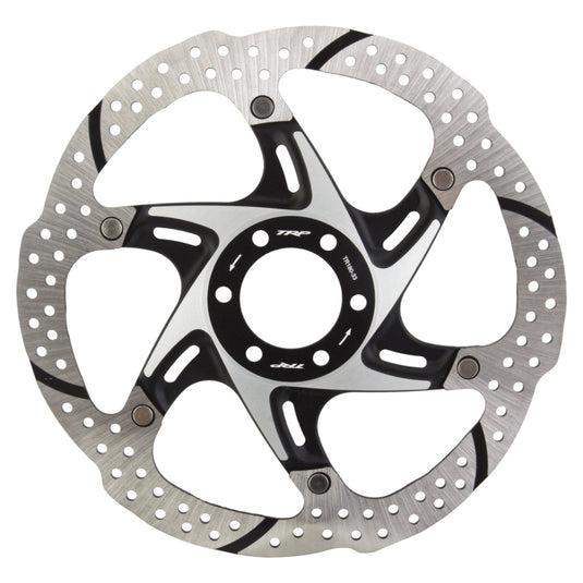 TRP-33 Disc Brake Rotor - 180mm 6-Bolt 1.8mm Silver/Black