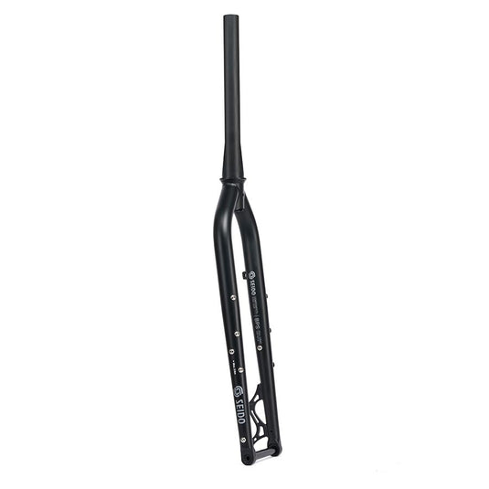 Seido BPS Fork 700C/27.5" 1-1/8''-1.5'' 15x110mm TA Rake: 51mm Black