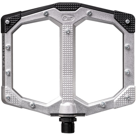 Crankbrothers Stamp Evo Pedals - Platform Aluminum 9/16" Silver Large