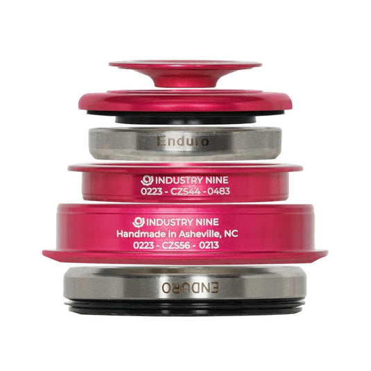 Industry Nine iRiX ZS44/ZS56 Headset : ZS44/28.6 | ZS56/40 ZeroStack Complete Pink