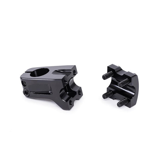 Eclat Domain Front Stem Diameter: 22.2mm Length: 50mm Steerer: 1-1/8'' Black