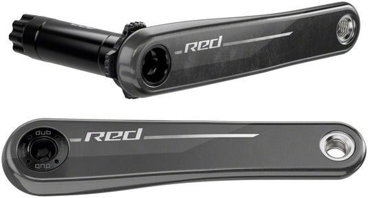 SRAM RED 1x XPLR Wide Crank Arm Assembly - 155mm 13-Speed 8-Bolt Direct Mount DUB Spindle Natural Carbon E1