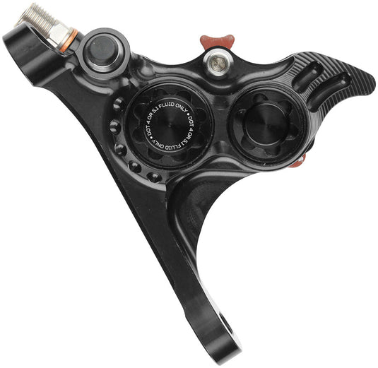 Hope RX4+ SL Disc Brake Caliper - Front Flat Mount Direct +20mm DOT Type BLK