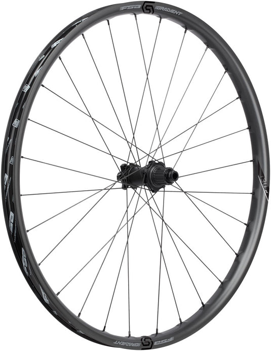 Full Speed Ahead Gradient Carbon i30 Rear Wheel - 27.5" 12 x 148mm 6-Bolt Micro Spline Carbon BLK