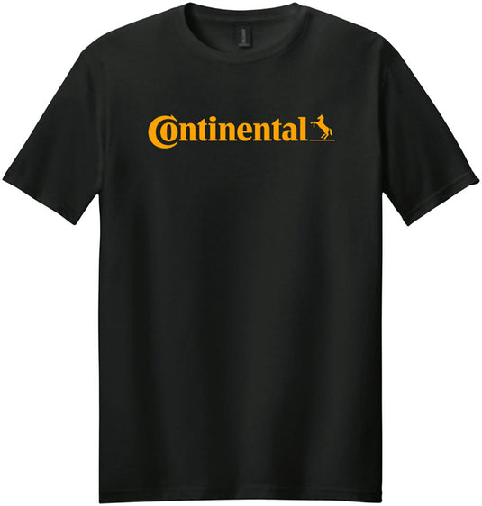 Continental Logo T-Shirt - Black XLarge