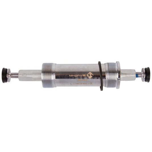 M-Wave Carousel Fat Bike Square Taper BB British 100mm : 159.5mm Silver