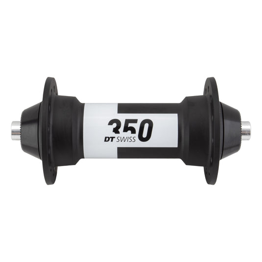 DT Swiss 350 Front Hub - QR x 100mm Rim Brake Black 24H