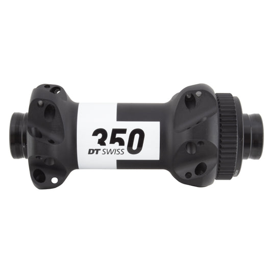 DT Swiss 350 Front Hub - 12 x 100mm Center-Lock Black 24h Straight Pull