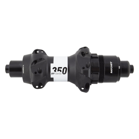 DT Swiss 350 Rear Hub - QR x 130mm Rim Brake XDR BLK 24H Straightpull 36pt Straight Pull